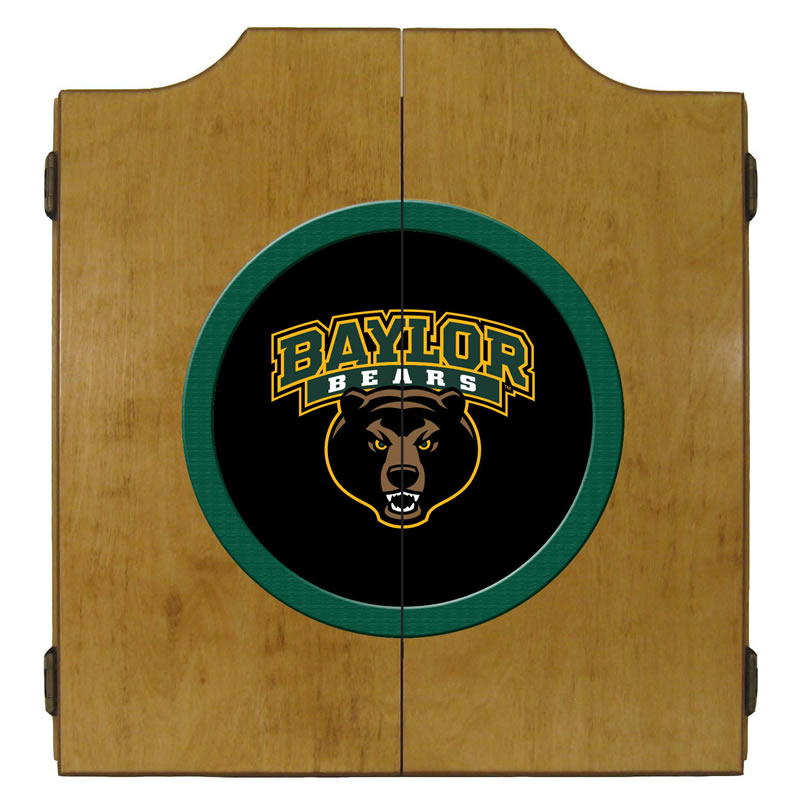 Baylor Bears Oak Dart Cabinet