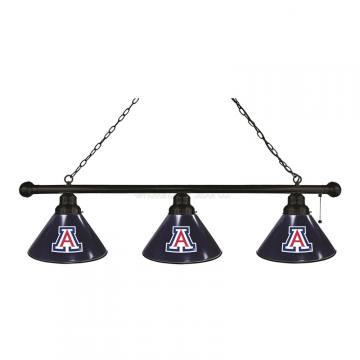 Arizona Wildcats 3 Shade Black Billiard Light