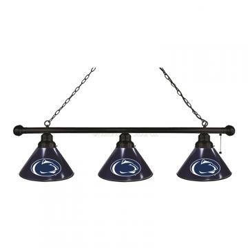 Penn State Nittany Lions 3 Shade Black Billiard Light