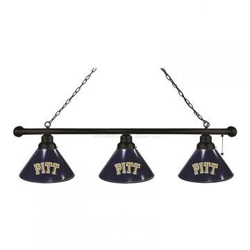 Pittsburgh Panthers 3 Shade Black Billiard Light
