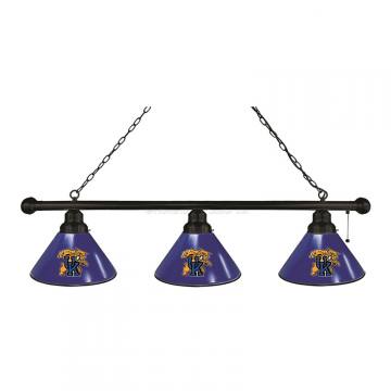 Kentucky Wildcats 3 Shade Cat Black Billiard Light