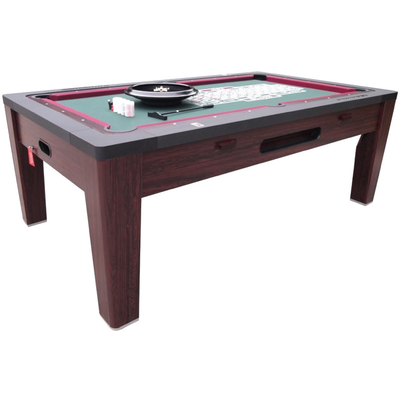 Berner 6N1 Multi Game Table - Walnut