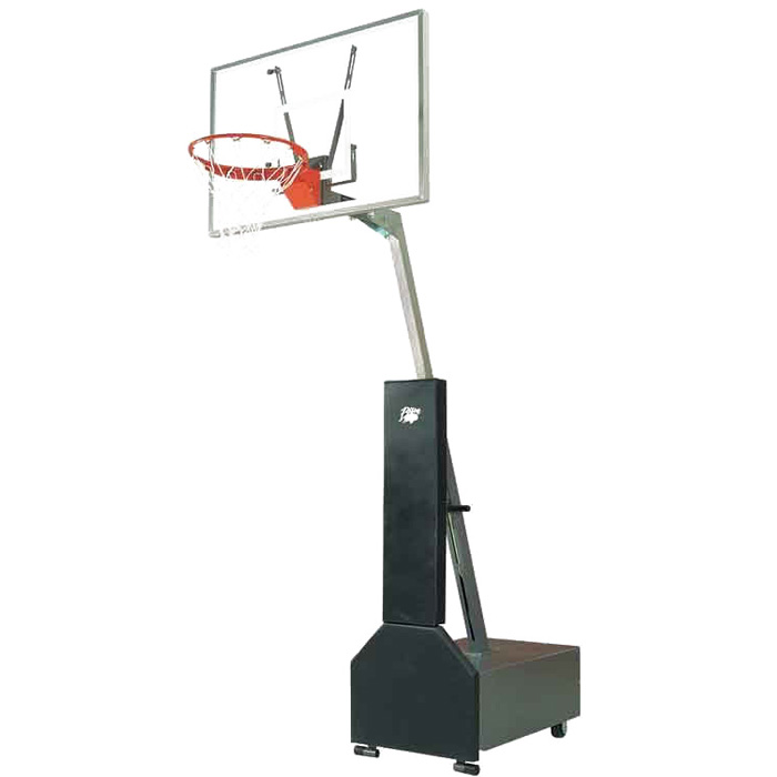 Bison Club Court Acrylic Portable Basketball Goal Tap To Expand