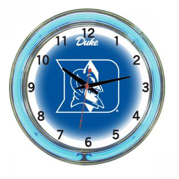Duke Blue Devils 18 Inch Neon Clock