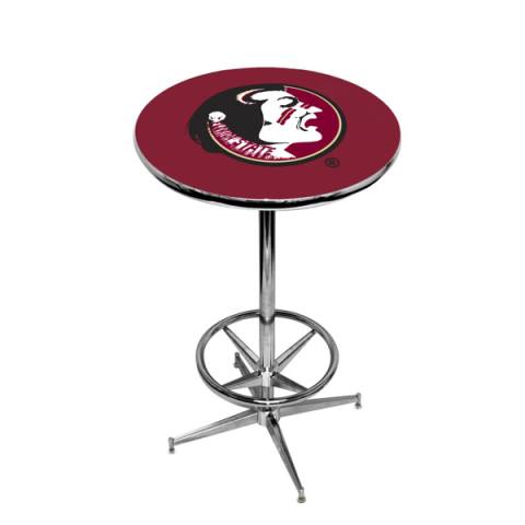 Florida State Seminoles Chrome Pub Table