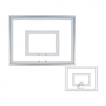 First Team FT215 54 Inch Acrylic Backboard