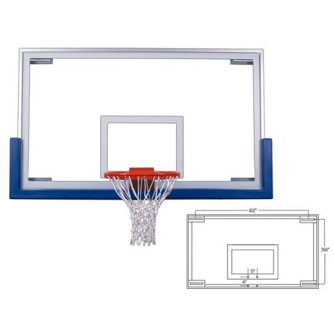 First Team FT235 72 Inch Glass Backboard
