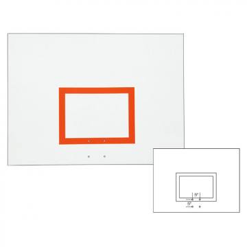 First Team FT260 60 Inch Steel Backboard