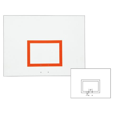 First Team FT260 60 Inch Steel Backboard