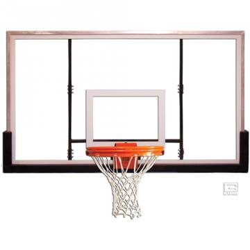 Gared 42" x 72" Outdoor Glass Backboard