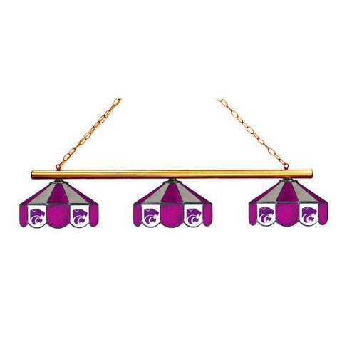 Kansas State Wildcats 3 Shade Billiard Lamp