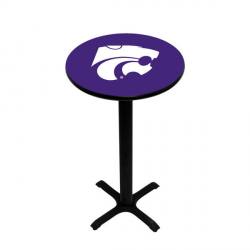 Kansas State Wildcats Black Pub Table