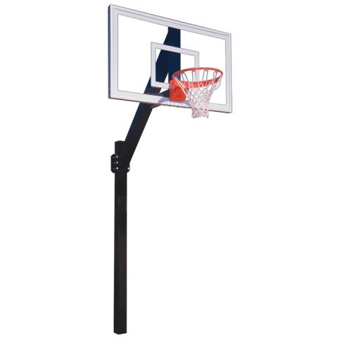 First Team Legend Jr Pro Basketball Hoop - 60 Inch Glass