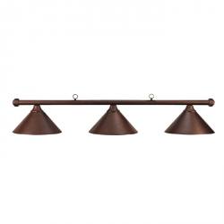 HJ Scott Autumn Rustic Billiard Light - Rustic Shade