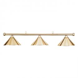 HJ Scott Brass Billiard Light - Brass Shade