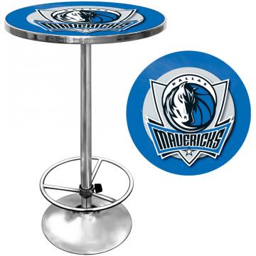 Dallas Mavericks Chrome Pub Table