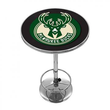Milwaukee Bucks Chrome Pub Table