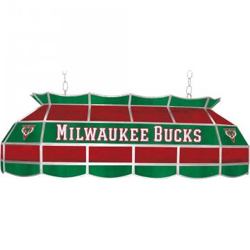 Milwaukee Bucks 40 Inch Glass Billiard Light