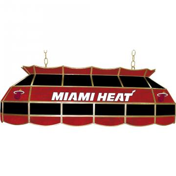 Miami Heat 40 Inch Glass Billiard Light