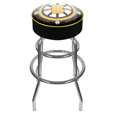 NHL Throwback Boston Bruins Bar Stool