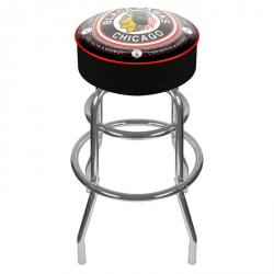 NHL Throwback Chicago Blackhawks Bar Stool