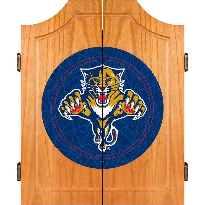 Florida Panthers Dart Board Set