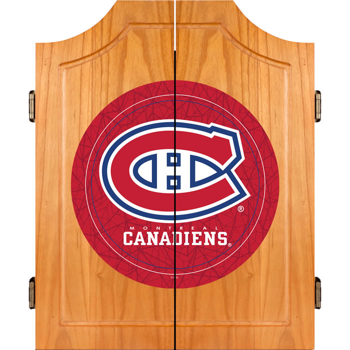 Montreal Canadiens Dart Board Set