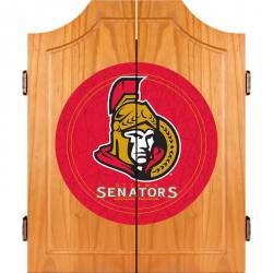 Ottawa Senators Dart Board Cabinet Set