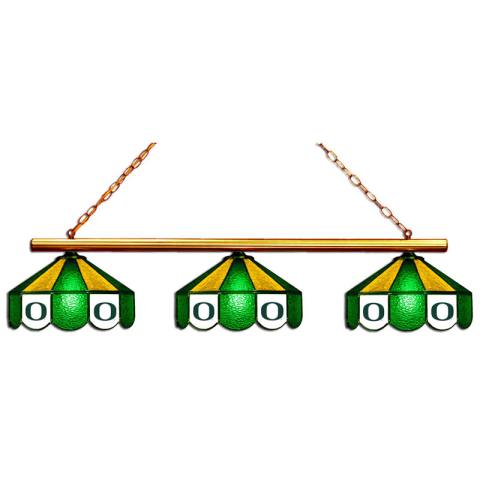 Oregon Ducks 3 Shade Billiard Light