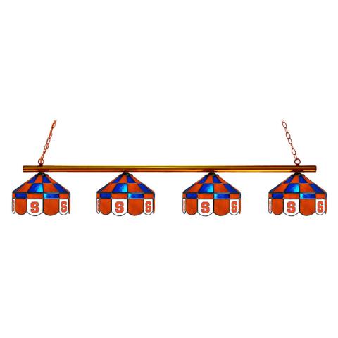 Syracuse Orange 4 Shade Executive Billiard Lamp