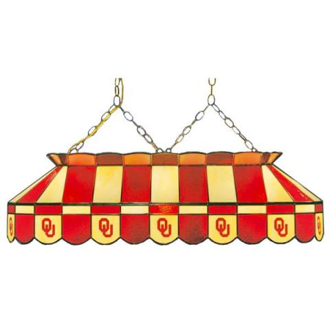 Oklahoma Sooners 40 Inch Pool Table Lamp