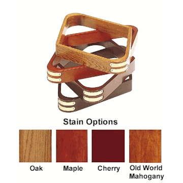 9 Ball Wood Rack