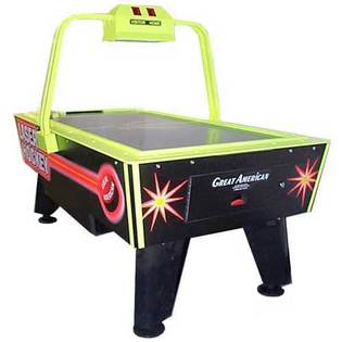 Great American Junior Laser Air Hockey Table