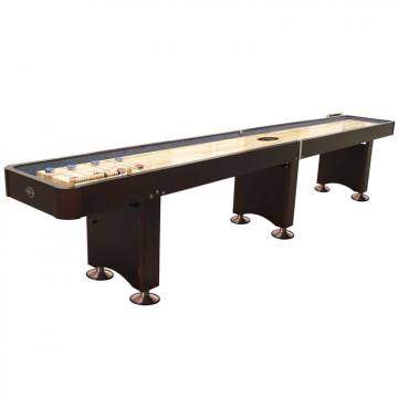 Playcraft 12' Honey Oak Woodbridge Shuffleboard Table