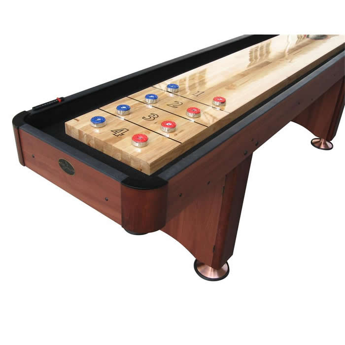 Playcraft Woodbridge 12' Shuffleboard Table, Cherry