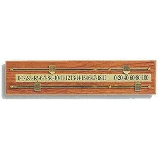 Shuffleboard 2 Player Wall Scoring Unit